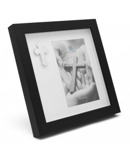 Zilverstad Fotorahmen mit Kreuz 10x15 Metall Portrait 7550001