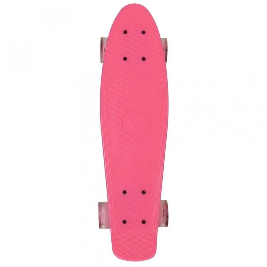 Skateboard PLASTIKOWA 22 CALE ENERO RÓŻOWA LED – 2