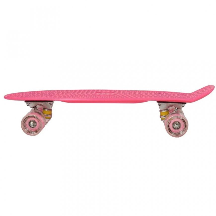 Skateboard PLASTIKOWA 22 CALE ENERO RÓŻOWA LED – 3