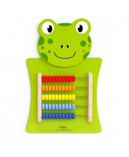 Multi-functional hanging game figures - frog "Viga Toys"