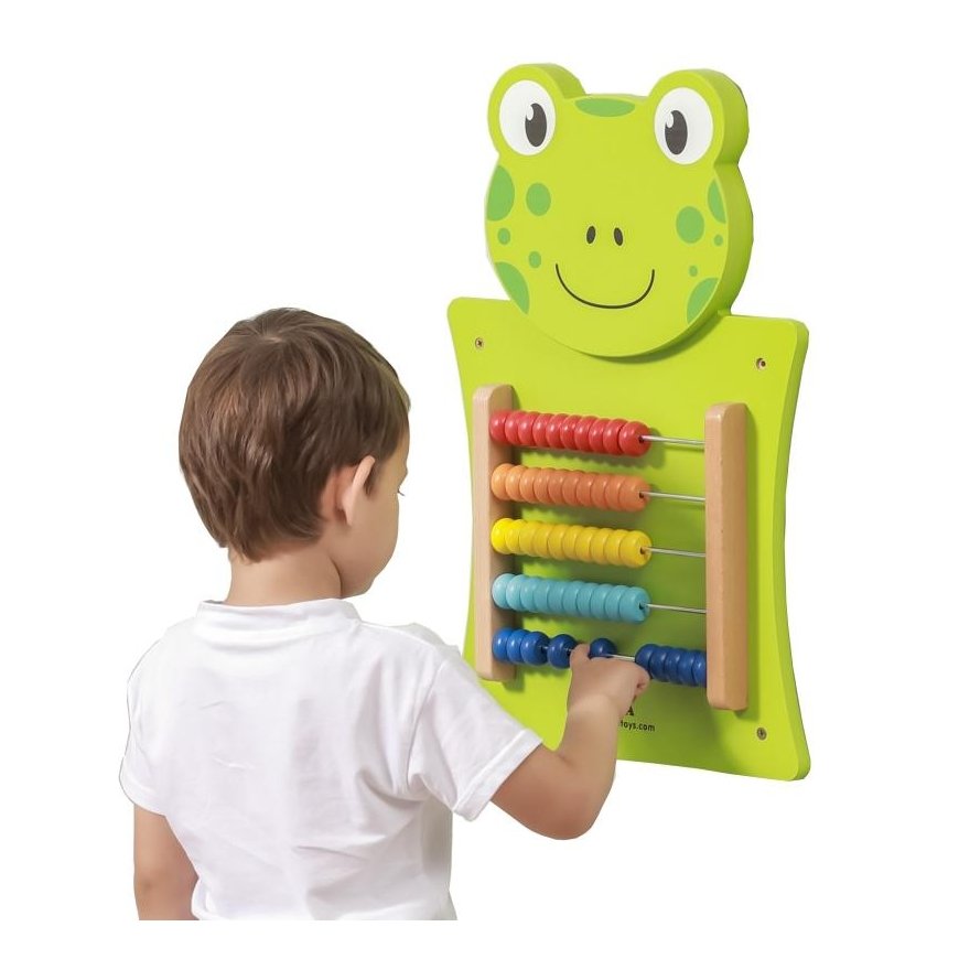 Multi-functional hanging game figures - frog "Viga Toys" – 2