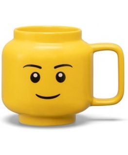 LEGO Chłopiec Kubek ceramiczny duża głowa