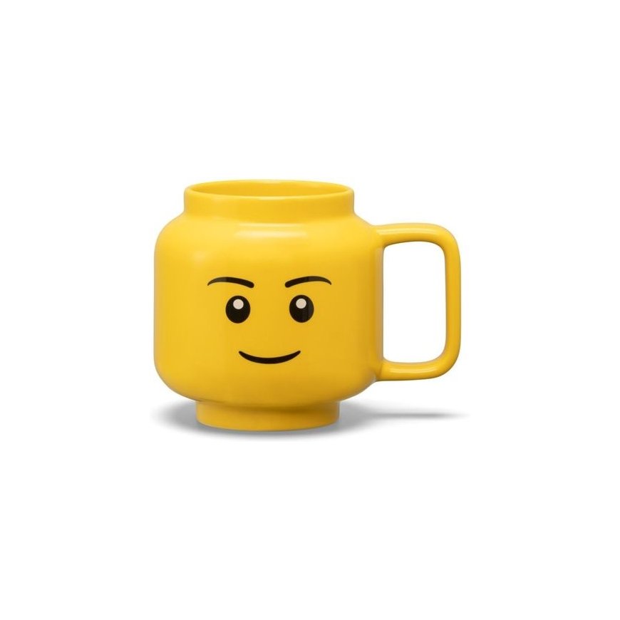 LEGO Chłopiec Kubek ceramiczny duża głowa