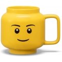LEGO Chłopiec Kubek ceramiczny duża głowa LEGO Chłopiec Kubek ceramiczny duża głowa