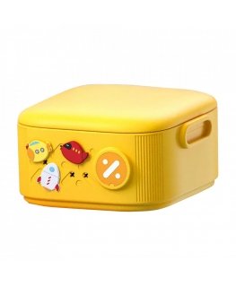 Kids storage box 19L yellow
