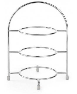 Showcase stand for 3 plates with a diameter of 27 cm steel - Hendi 425473