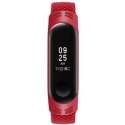 Beline pasek Mi Band 7|6|5 Textile czerwony|red