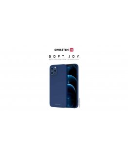 Swissten Soft Joy Silicone Case for Apple iPhone 14 Plus Blue