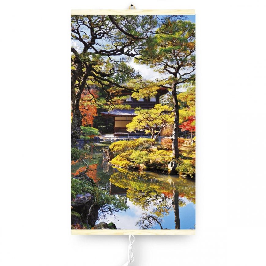 Infrared Heater - flexible heating panel 430W TRIO pattern 16 garden, dimensions 100x57cm with regulator – 2