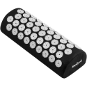Wellness mat with acupressure spikes with pillow, 72x42cm, black, Rebel Active Wellness mat with acupressure spikes with pillow, 72x42cm, black, Rebel Active