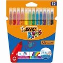 BIC Felt tip pens CF KID750 12 colours 103226 BIC Felt tip pens CF KID750 12 colours 103226