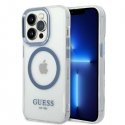 Guess GUHMP14LHTRMB iPhone 14 Pro 6,1" niebieski|blue hard case Guess GUHMP14LHTRMB iPhone 14 Pro 6,1" niebieski|blue hard case