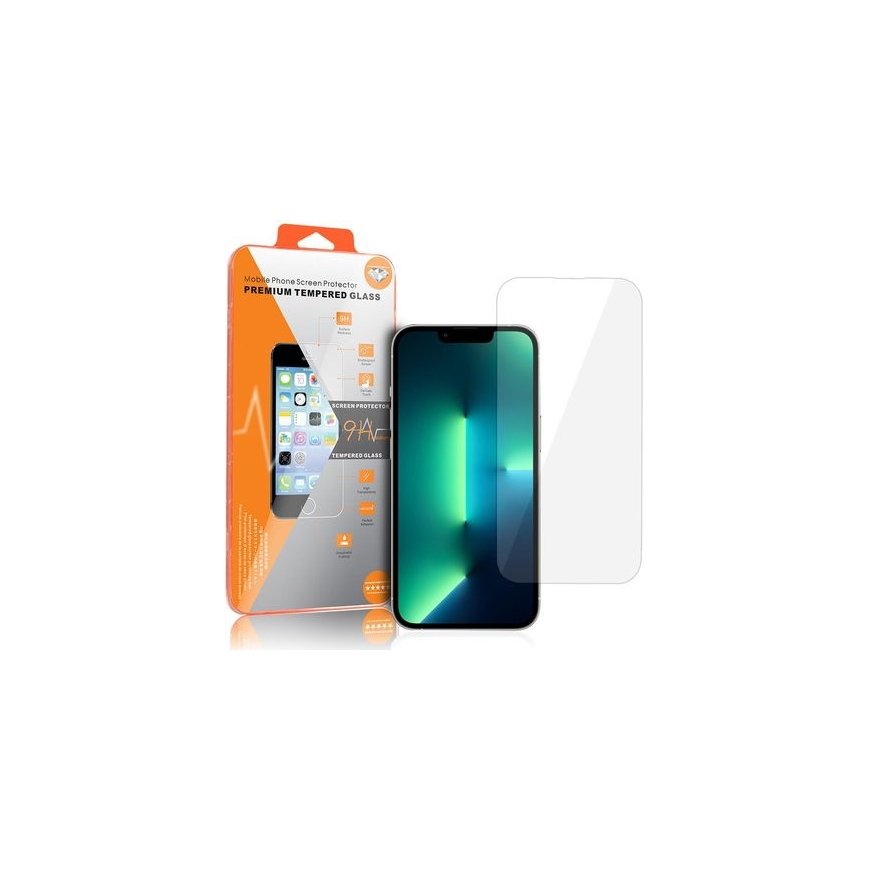 Tempered Glass Orange for IPHONE 14 PLUS