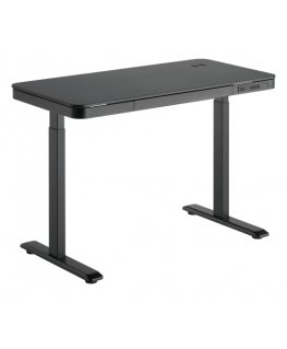 Adjustable Height Table Up Up Balder II Black