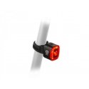 Author Rear Light Cubus/Brake USB CobLed 70 lm Alloy (black/red-lens)