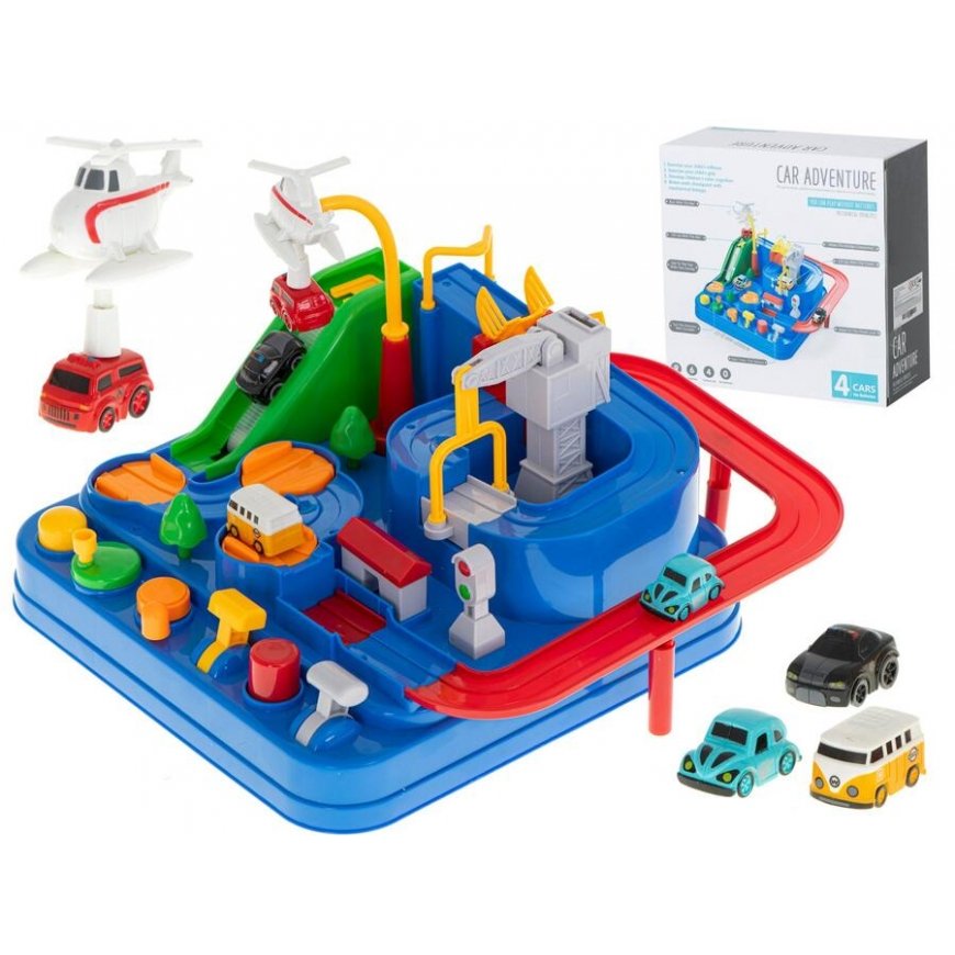RoGer Toy Parking with obstacle course