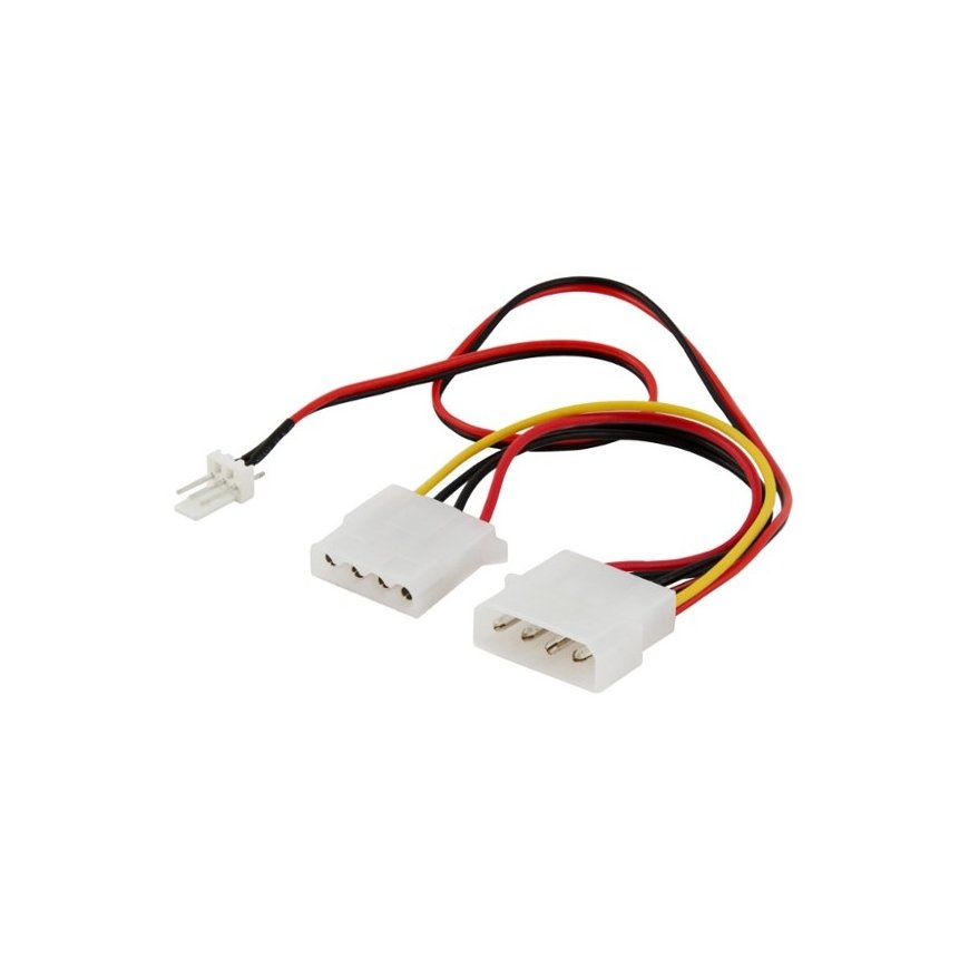 SAVIO AK-15 | 18cm | 1x4 pin Molex | 1x4 pin Molex | 1x3 man