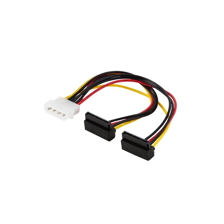 SAVIO AK-15 | 18cm | 1x4 pin Molex | 1x4 pin Molex | 1x3 man – 2