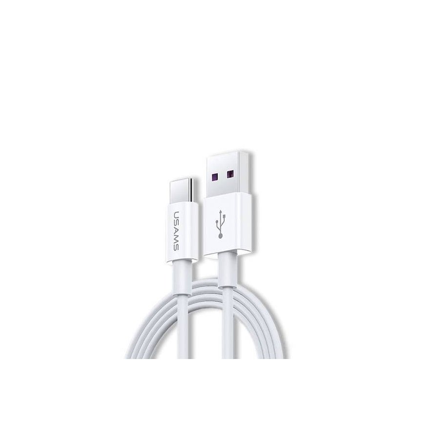 USAMS Kabel pleciony USB-C na Lightning Smart Power-off 20W PD C