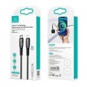 USAMS Kabel pleciony USB-C na Lightning Smart Power-off 20W PD C
