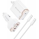 Joyroom S-A40 Colorful Series 3in1 retractable cable USB-A to US Joyroom S-A40 Colorful Series 3in1 retractable cable USB-A to US