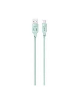 USAMS Kabel USB-C PD Fast Charging 1,2m 6A Lithe Series zielony|