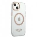 Guess GUHMP13MHTRMD iPhone 13 6,1" złoty|gold hard case Metal Ou Guess GUHMP13MHTRMD iPhone 13 6,1" złoty|gold hard case Metal Ou