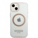 Guess GUHMP13MHTRMD iPhone 13 6,1" złoty|gold hard case Metal Ou Guess GUHMP13MHTRMD iPhone 13 6,1" złoty|gold hard case Metal Ou