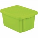 Curver Kaste ar vaku Essentials 16L 30x39x21cm zala 0800753598 Curver Kaste ar vaku Essentials 16L 30x39x21cm zala 0800753598