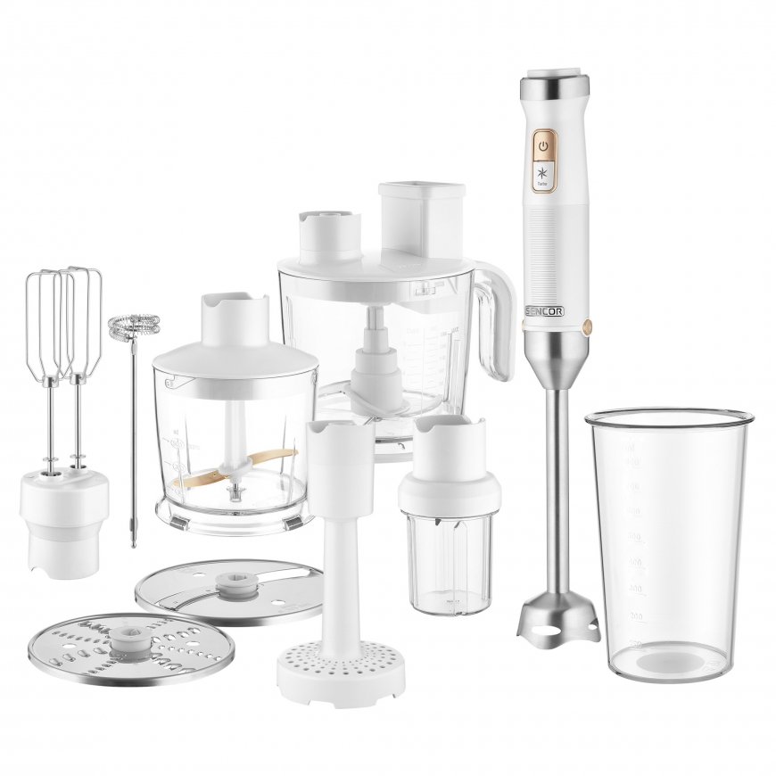 Saumikser tarvikutega Sencor SHB6551WH, valge – 2
