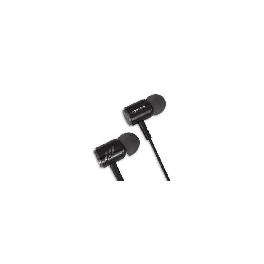 METAL EARPHONES WITH MICROPHONE