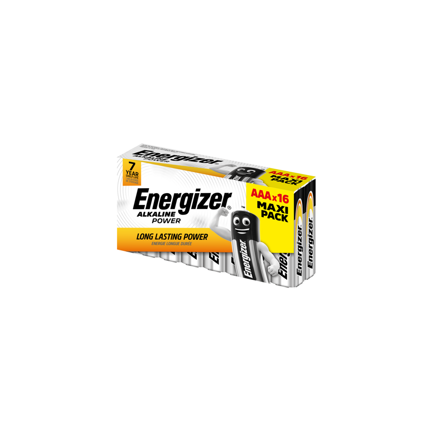 Energizer Power AAA 16 Pack Tray