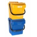 Sartori Ambiente URBA PLUS 40L waste sorting container - yellow Sartori Ambiente URBA PLUS 40L waste sorting container - yellow