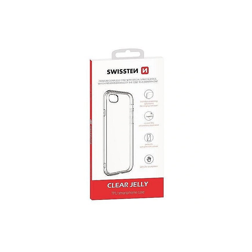 Swissten Clear Jelly Back Case 1