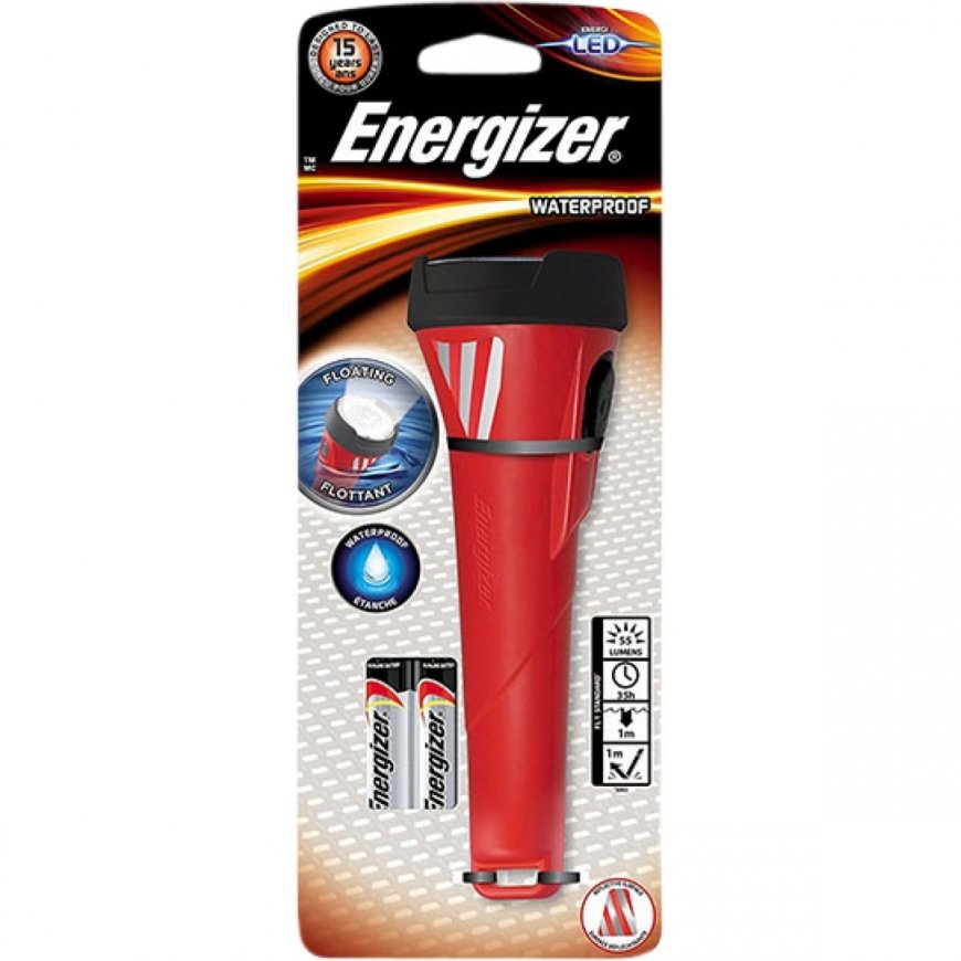 ENERGIZER WATERPROOF FLASHLIGHT ENR 2AA LED W/O BA – 2
