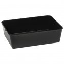 Hendi container for meat made of melamine 290x160x(H)60mm black Hendi container for meat made of melamine 290x160x(H)60mm black