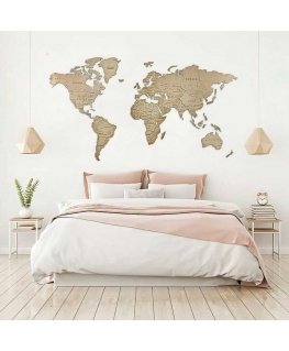 Beldizart Wizardi Wooden Multi-Level Natural XL Map WM-3197