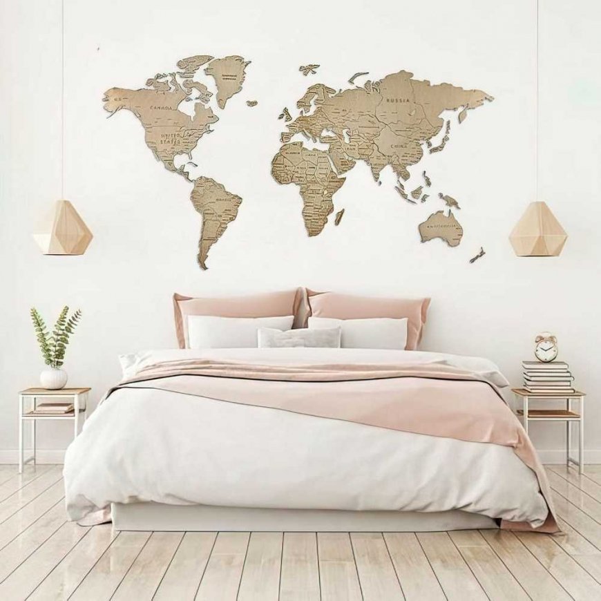 Beldizart Wizardi Wooden Multi-Level Natural XL Map WM-3197