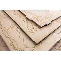 Beldizart Wizardi Wooden Multi-Level Natural XL Map WM-3197 Beldizart Wizardi Wooden Multi-Level Natural XL Map WM-3197