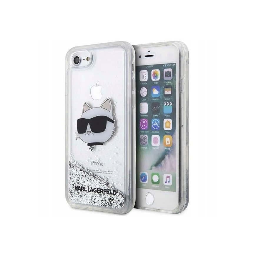 Karl Lagerfeld KLHCI8LNKHCH iPhone 7|8| SE 2020 | SE 2022 srebrn