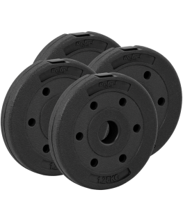 Set of bituminous loads 4x1.25kg, hole 31mm, REBEL ACTIVE