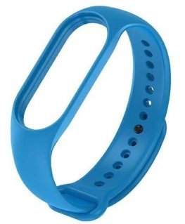 Beline pasek Mi Band 3|4 niebieski|blue