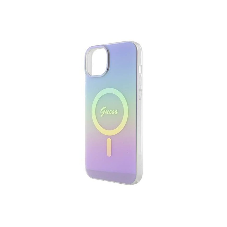 Guess GUHMP15SHITSU iPhone 15 6.1" fioletowy|purple hardcase IML – 2
