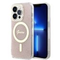 Guess GUHMP15LH4STP iPhone 15 Pro 6.1" rózowy|pink hardcase IML Guess GUHMP15LH4STP iPhone 15 Pro 6.1" rózowy|pink hardcase IML