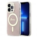 Guess GUHMP15LH4STP iPhone 15 Pro 6.1" rózowy|pink hardcase IML Guess GUHMP15LH4STP iPhone 15 Pro 6.1" rózowy|pink hardcase IML