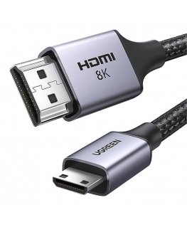 UGREEN Mini HDMI Cable 4K60Hz 2m 8k(black) HD163 15515