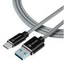 Tactical Fast Rope Kevlar Cable USB-A|USB-C 0.3m Grey Tactical Fast Rope Kevlar Cable USB-A|USB-C 0.3m Grey
