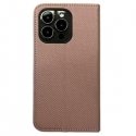 Etui Smart Magnet book Sam S23 FE różowo złoty|rose gold Etui Smart Magnet book Sam S23 FE różowo złoty|rose gold