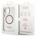 Guess GUHMP12MHTRMP iPhone 12|12 Pro 6.1" różowy|pink hard case Guess GUHMP12MHTRMP iPhone 12|12 Pro 6.1" różowy|pink hard case