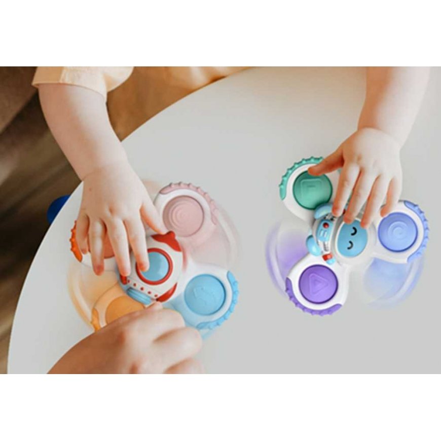 Whoopie Baby Spinner Sensory Toy Rocket Alien UFO 3 PCS. – 3